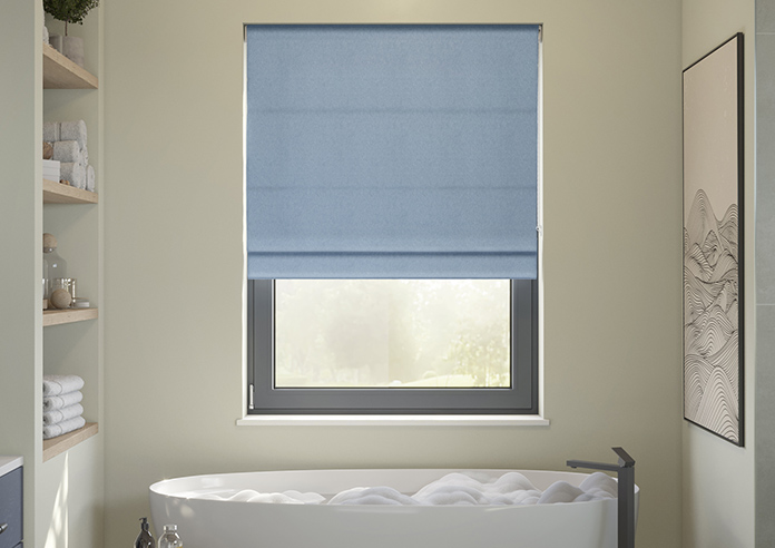 Harris, Denim - Roman Blind - Image 3